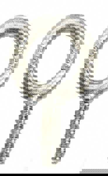 Fixed Lifting Eye Bolt: Without Shoulder, 900 lb Capacity, 5/16-18 Thread, Grade C-1035 Steel